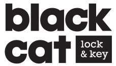 Black Cat Lock and Key