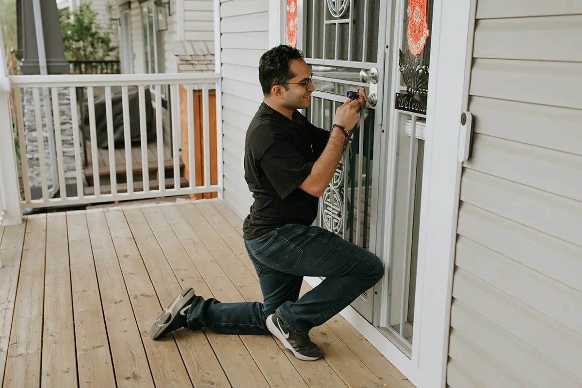 black cat lock and key - Residential locksmith services in Calgary